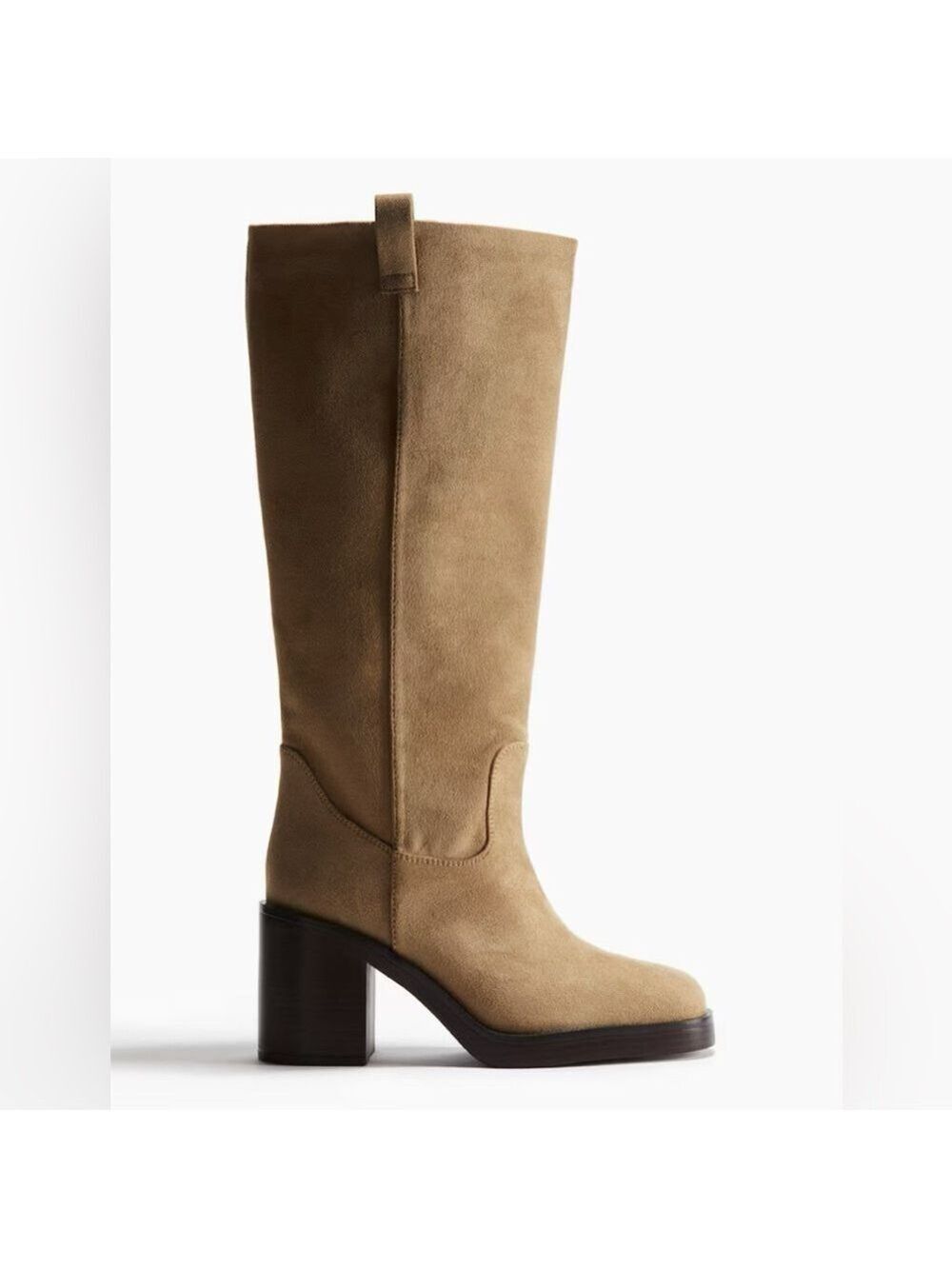 H&M Tan Knee-High Boots